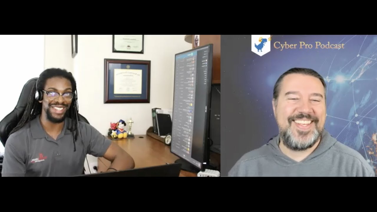 The Cyber Pro Podcast Episode 172 – Ochaun Marshall – Security Consultant – Secure Ideas